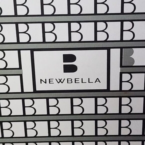 Newbella Chocolate Brown Pointed Toe Square Heel Gold Tone Chain Dress Mule 7.5 - Picture 11 of 16